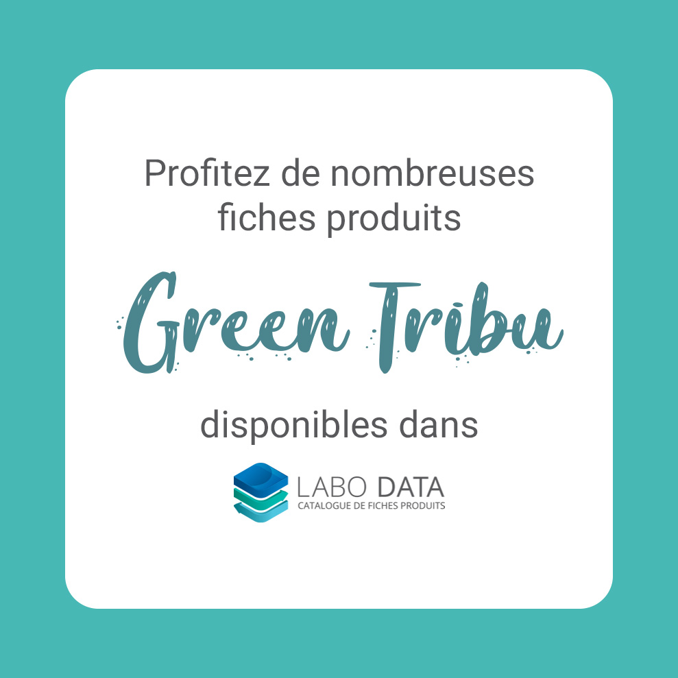 LaboData référence désormais les fiches produits Green Tribu pour e-commerce
