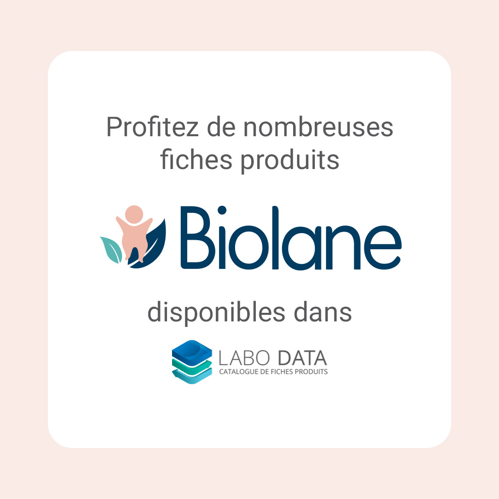 Biolane arrive sur LaboData avec ses fiches produits pour e-commerce