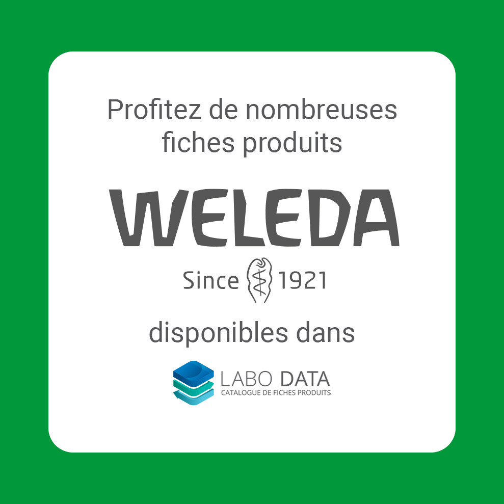 Weleda, la cosmétique naturelle disponible sur LaboData