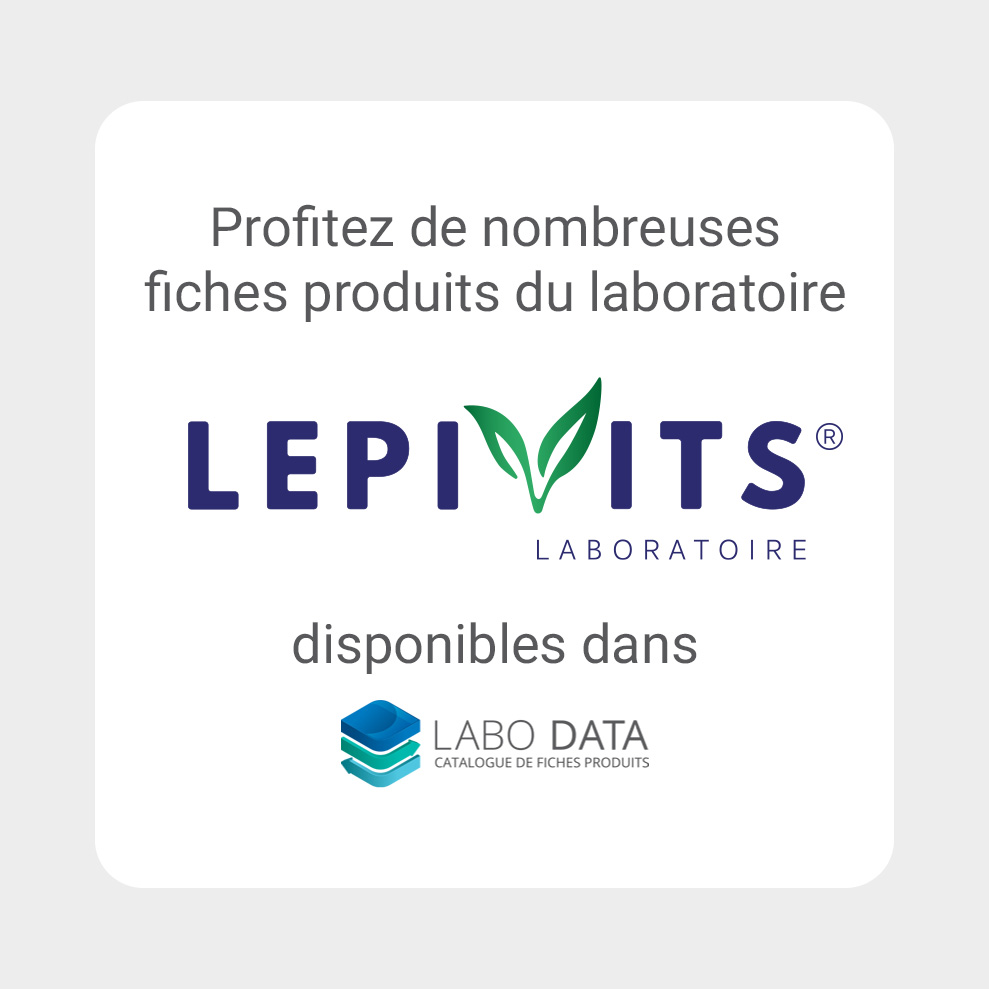 Découvrez les fiches produits Lepivits disponibles sur LaboData