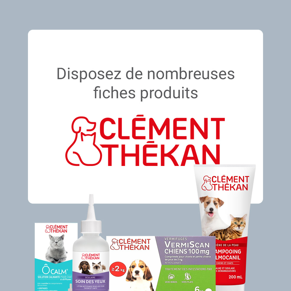 Les fiches produits Clément Thékan rejoignent LaboData