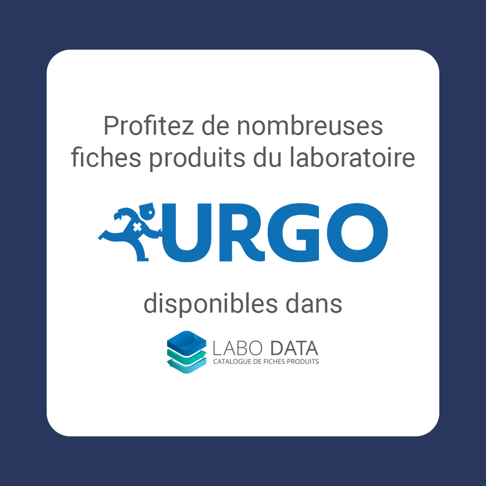 Les produits Urgo sont disponibles sur LaboData